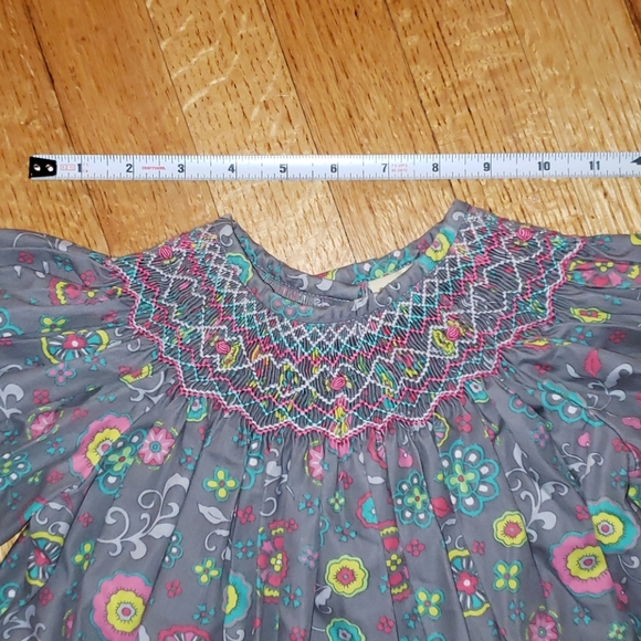 Le' Za Me 4T Smocked long sleeve dress - Picture 6 of 8
